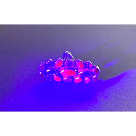 Multi Gemstone Long Finger Ring: 925 Sterling Silver Jewelry - Picture 5 of 7